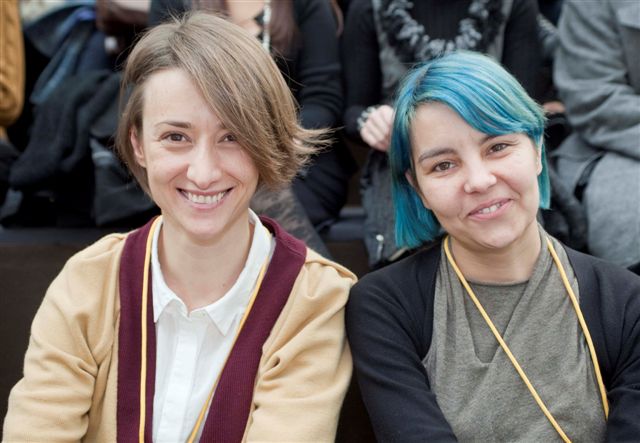Las diseñadoras Noelia Navarro de NONA y Tonuca